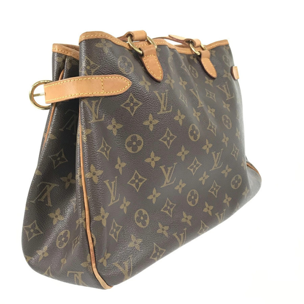 Louis Vuitton Monogram Batignolles Horizontal Tote Bag Brown